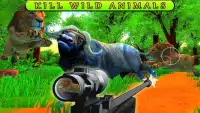 Wild Animal Hunting - Frontier Safari Shooting Screen Shot 0