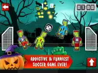Funny Zombie Soccer Jeux Screen Shot 1