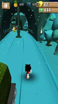 SnowNight Feel : Sonic Black Dash Screen Shot 0