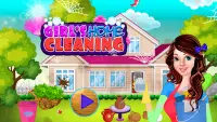 Girls Home Cleaning: rommelig huis opruimen Screen Shot 3