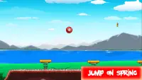 Red Hero 3 - Roll and Jump Screen Shot 3