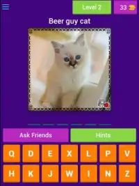 Cat Lovers Guess The Cat Game Screen Shot 9