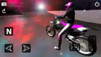 Space Motorbike Glass Driving Screen Shot 1