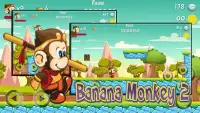 Banana Monkey 2 Screen Shot 0