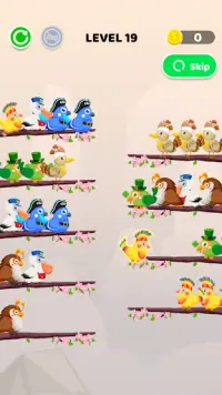 Color Bird Sort - Puzzle Game Screen Shot 3
