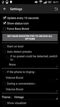 Bass Booster - Égaliseur de musique Screen Shot 2