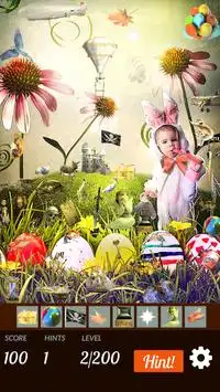 Hidden Object: Magic of Easter Screen Shot 2