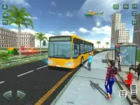 City Tour Coach Simulador de conducción en autobús Screen Shot 5