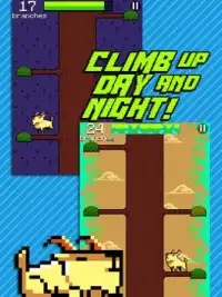 Goat Up! Free Animal Tree Climber Game Screen Shot 7