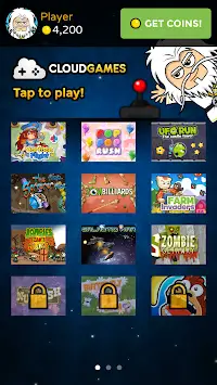 Cloud Games - 1 app many games Screen Shot 0