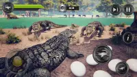 Angry Crocodile Wild Attack 3D Screen Shot 3