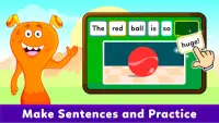 어린이 철자 및 읽기 게임-읽기 배우기 Screen Shot 4
