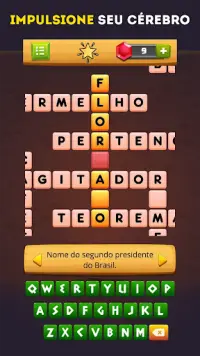 Palavras cruzadas em portugues Screen Shot 0