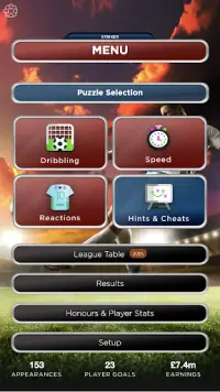 STRIKER Football Maths Games Screen Shot 1