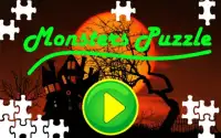 Kids Monsters Puzzle Screen Shot 1