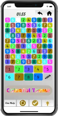 Colorful Sudoku Screen Shot 0