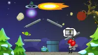 Green Man Balls Natuurkunde balansuitdaging Screen Shot 2