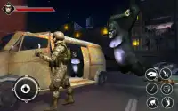 Crazy Ape City Hunter Survival Game: Planet Earth Screen Shot 2