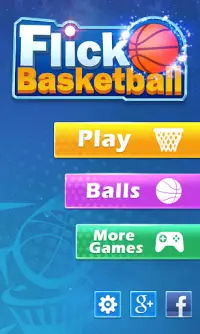 Flick Basketball Screen Shot 4