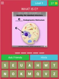 Anatomy Online Quiz: Cell and  Screen Shot 15