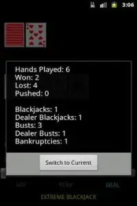 Extreme Blackjack Free Screen Shot 4