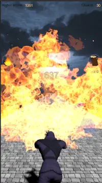 Ninja Runner - A ninja run game Screen Shot 1