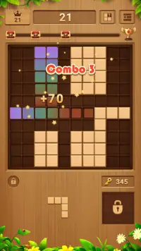 ウッドブロックパズル - ブロック・木のパズルゲーム Screen Shot 5