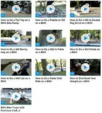 BMX Bike Tricks Screen Shot 2