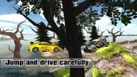 مجنون السيارات المثيرة القيادة: من المستحيل القفز Screen Shot 4