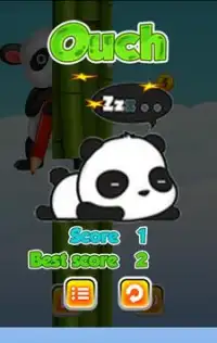 Flappy Cute Panda Screen Shot 3