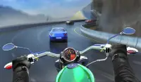 3d จำลองจักรยานหนัก: เกมแข่งจักรยานบนทางหลวง Screen Shot 9