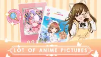 Anime Color by Number - Jigsaw Puzzle for Girl Screen Shot 2