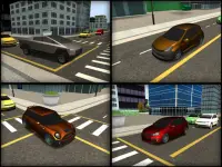 City Car Driving and Parking Test Simulator Screen Shot 0