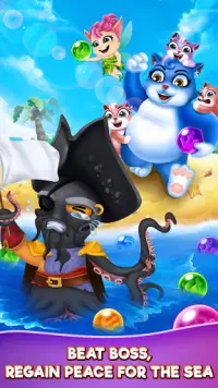 Bubble Shooter: Cat Pop Island Screen Shot 3