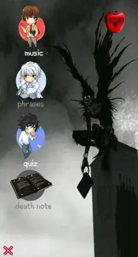Death N Quiz, Music and Phrases, Note Screen Shot 0