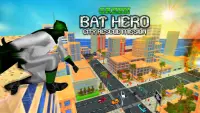 Green Bat Hero City Rescue Mission Screen Shot 1