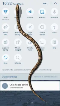 Snake in Hand Joke - iSnake Screen Shot 4