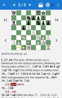 Шахматная тактика в Волжском гамбите Screen Shot 0