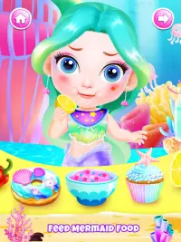 Princess Mermaid: Baby Games for Girls Kids Screen Shot 3