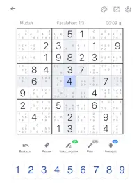 Sudoku - Permainan Teka-teki Screen Shot 13