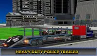 警察飛行機トランスポーター Screen Shot 14