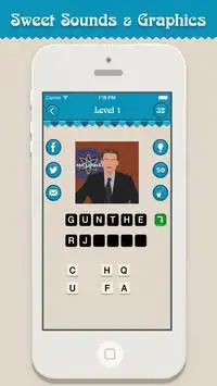 Guess That Celebrity : Guessing Celebrities Name Screen Shot 4