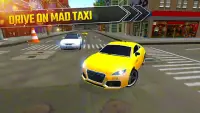 Taxi Fahrsimulator 2017 - Modernes Auto Rush Screen Shot 2