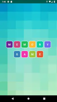 Memory Game: Best Brain Game Screen Shot 0