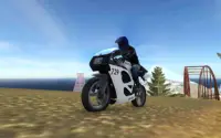 Police Moto Racing: Up Hill 3D Screen Shot 3