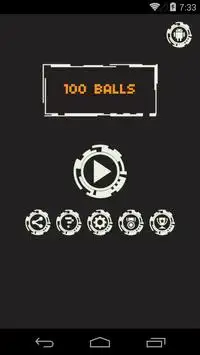 100 balls Screen Shot 0