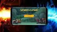 Sasuke VS Kyubi Ninja Fight Screen Shot 2