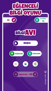 Bilgi Avı - Eğlenceli Bilgi Oyunu Screen Shot 0