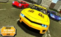 Modern Taxi Driver : City Cab Driving Sim 2018 Screen Shot 3