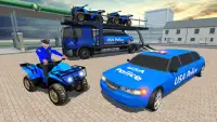 US Police ATV Quad: Transporter Game Screen Shot 0